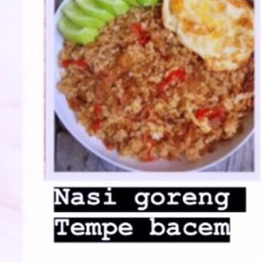 Nasi Goreng Tempe Bacem