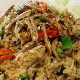 Nasi Goreng Teri Medan Telur Mata Sapi