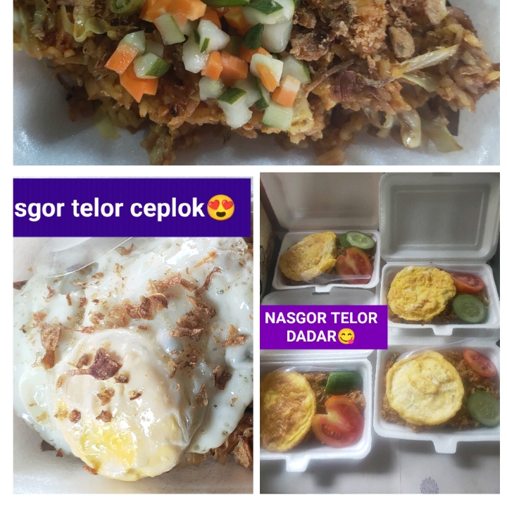 Nasi Goreng Varian Toping