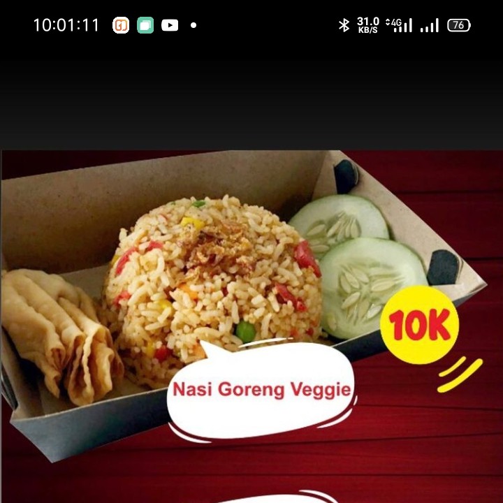 Nasi Goreng Veggie