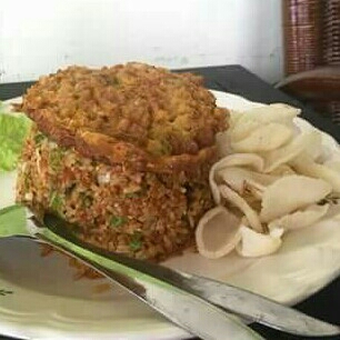 Nasi Goreng With Bakso Or Sozis