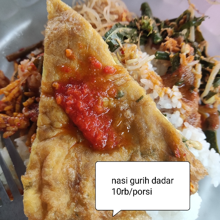 Nasi Gurih Dadar