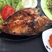 Nasi Ikan Bakar Kerapu Pedas Manis