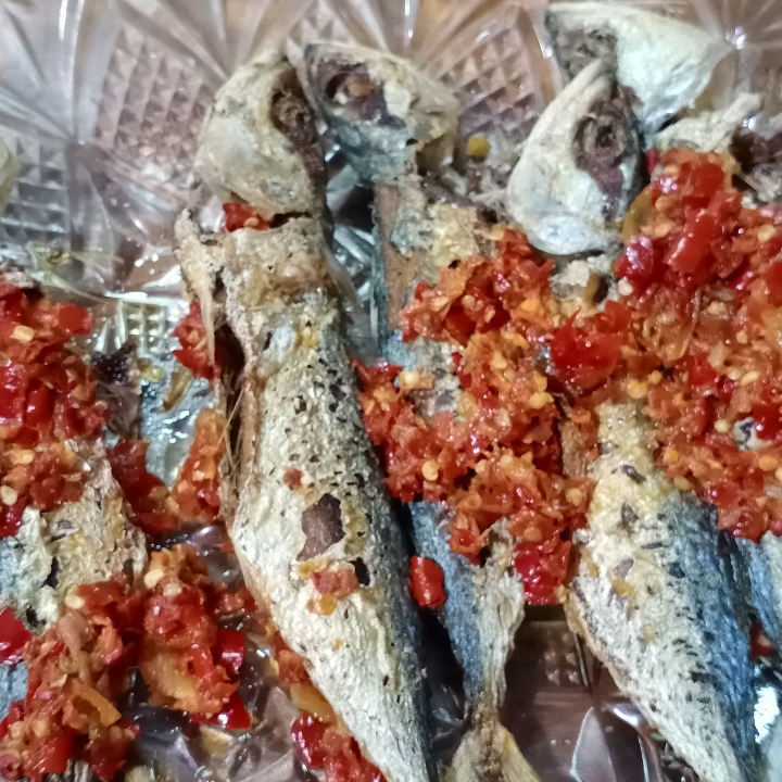 Nasi Ikan Laut Balado