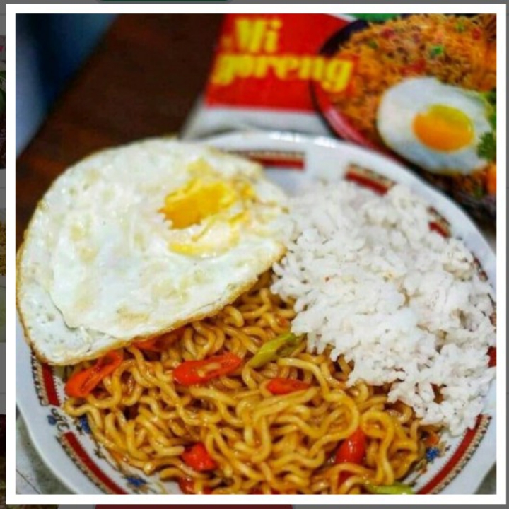 Nasi Indomie Goreng Telur