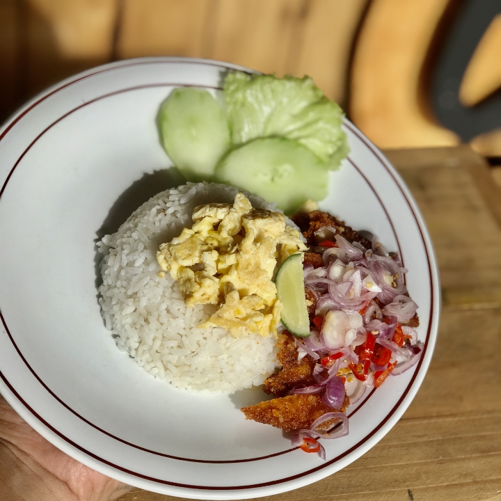 Nasi Katsu Sambel Matah