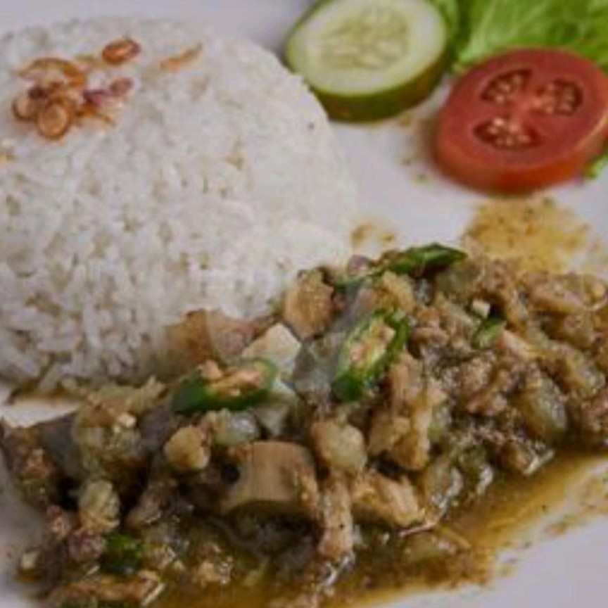 Nasi Kikil Sambal Ijo