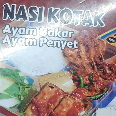 Nasi Kotak Ayam Penyet