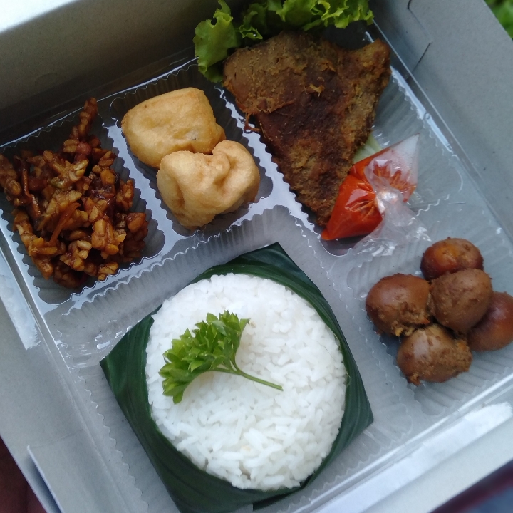 Nasi Kotak Lapis Daging