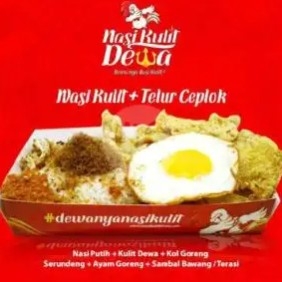 Nasi Kulit Dan Telur Ceplok