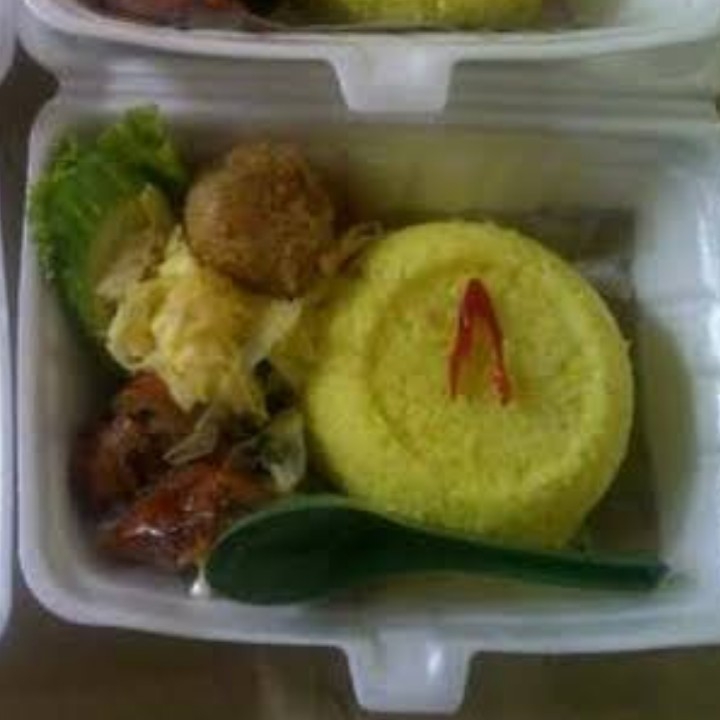 Nasi Kuning Biasa