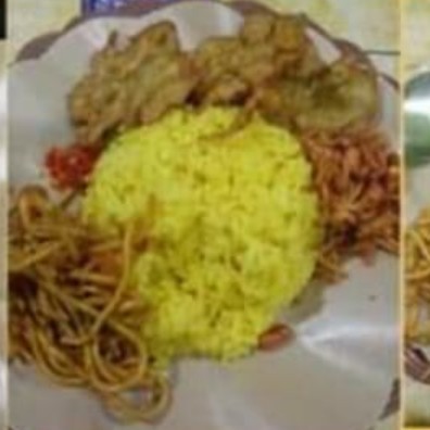 Nasi Kuning Ikan Bete