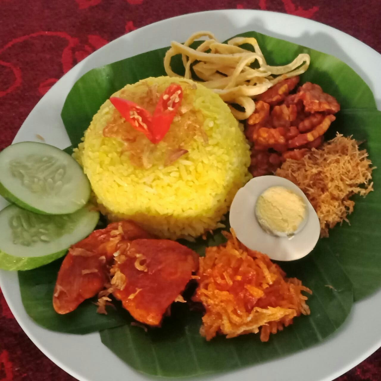 Nasi Kuning Porsi Kecil