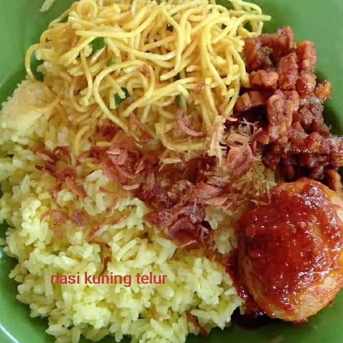 Nasi Kuning Telur