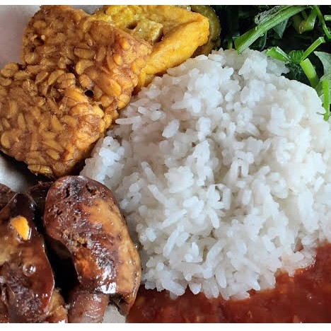 Nasi Lalapan Ampela Ati