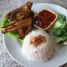 Nasi Lalapan Bebek