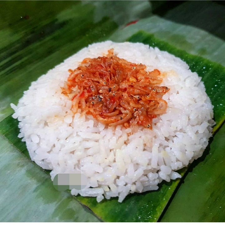 Nasi Lauk Ikan Teri