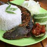 Nasi Lele Bakar