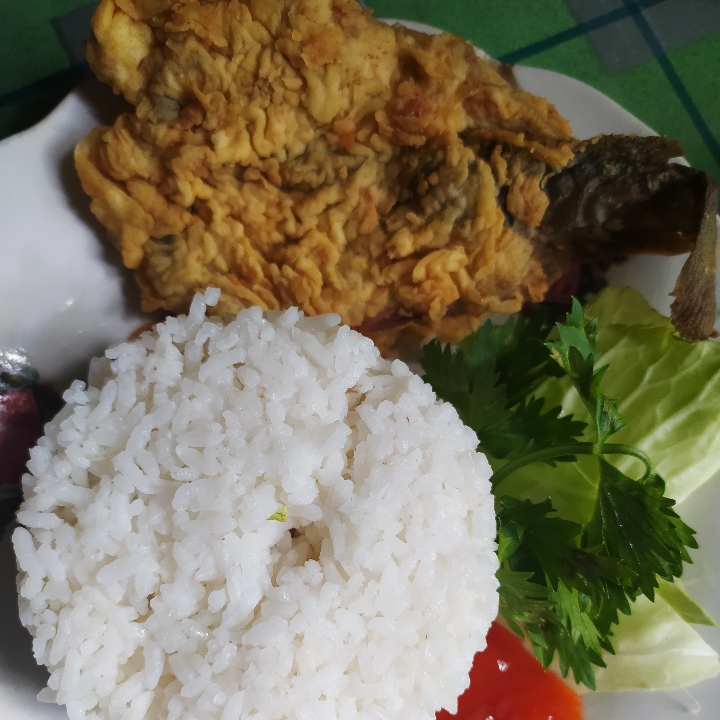 Nasi Lele Krispi