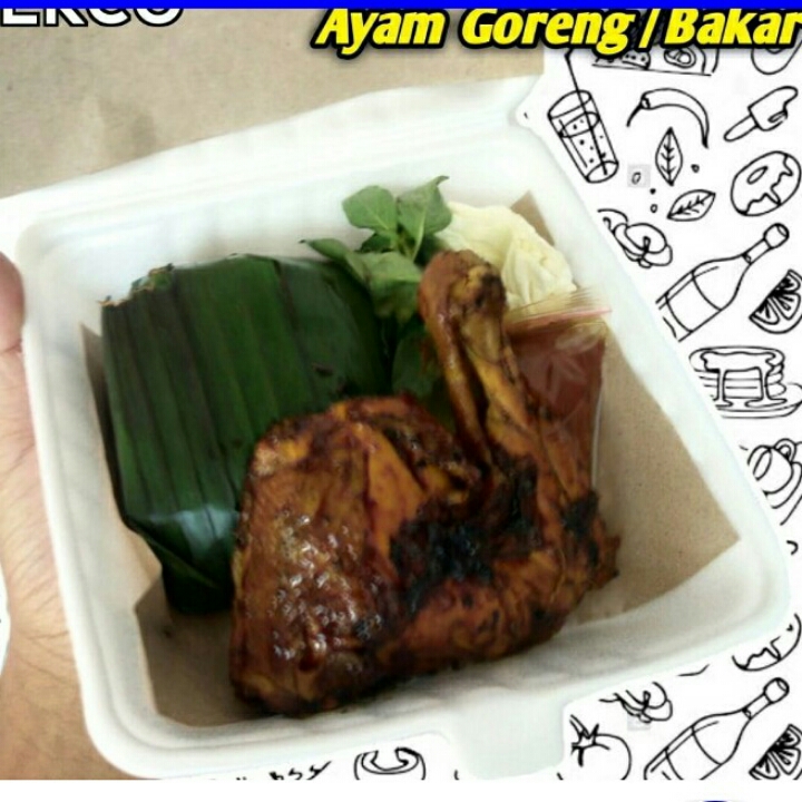 Nasi Liwet Ayam Bakar dan Goreng