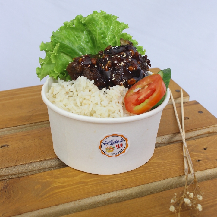 Nasi Liwet Iga Bakar Bbq