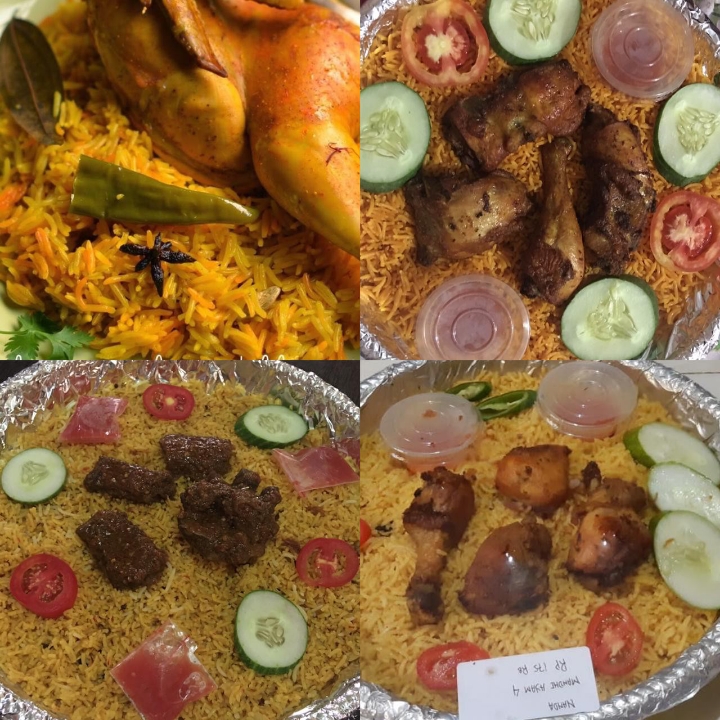 Nasi Mandhi Sapi Nampan Porsi 4