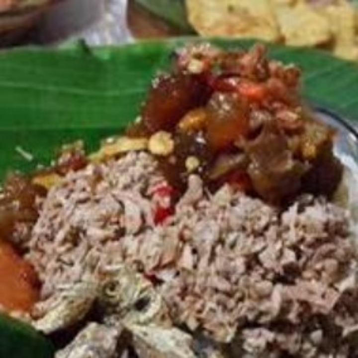 Nasi Megono Ayam Bakar