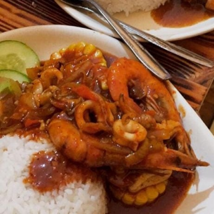 Nasi Mix Seafood 