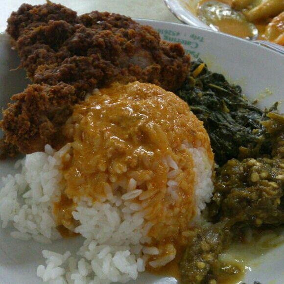 Nasi Padang Cincang Sapi 