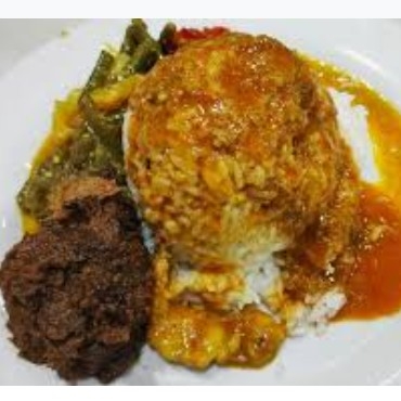 Nasi Padang Rendang