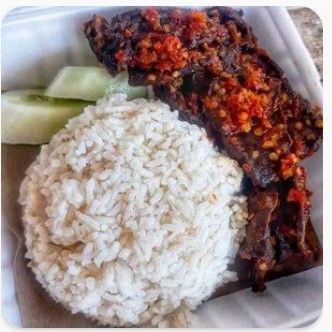 Nasi Paru Pedas