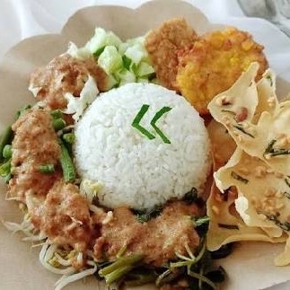 Nasi Pecel Daging 2