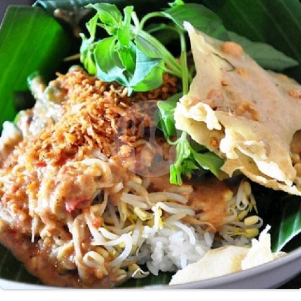 Nasi Pecel Biasa