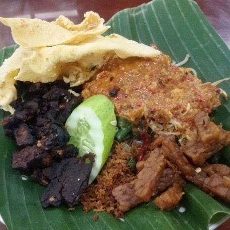 Nasi Pecel Empal