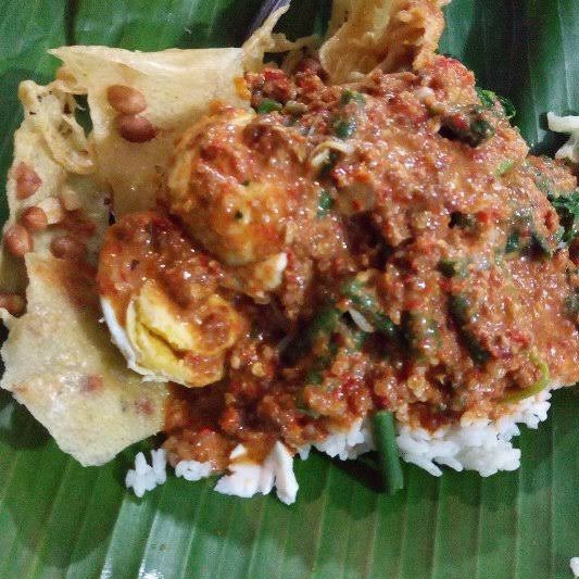 Nasi Pecel Komplit