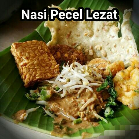 Nasi Pecel Lezat