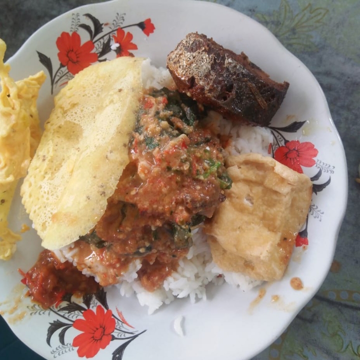 Nasi Pecel Tongkol