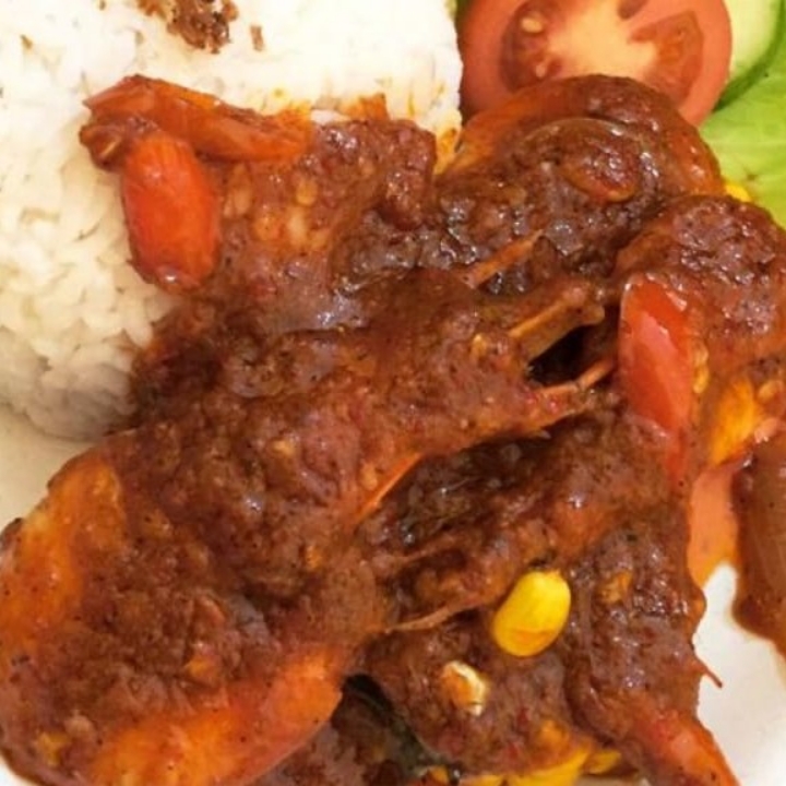 Nasi Pedas Udang