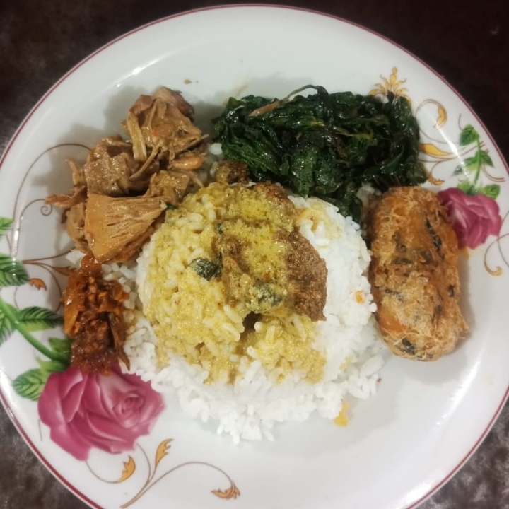 Nasi Perkedel Kentang