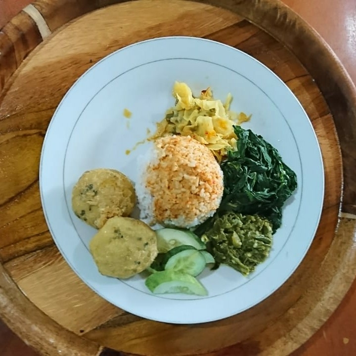 Nasi Perkedel Kentang