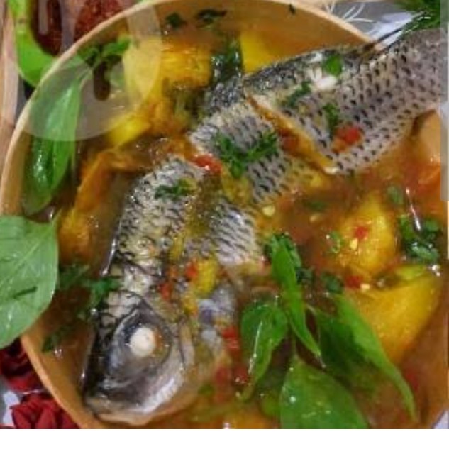 Nasi Pindang Ikan Nila Ranau