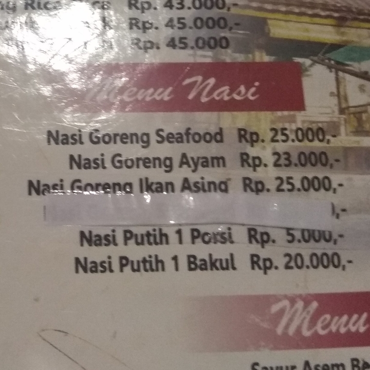 Nasi Putih 