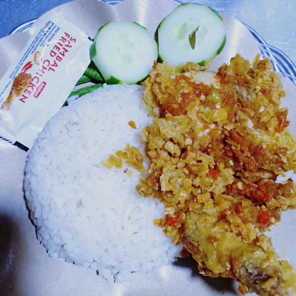 Nasi Ayam Geprek