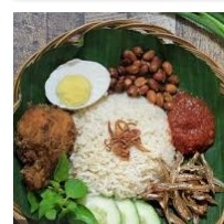 Nasi Putih Ayam Geprek