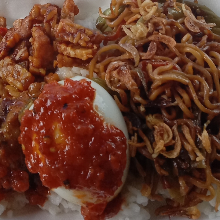 Nasi Putih Telur