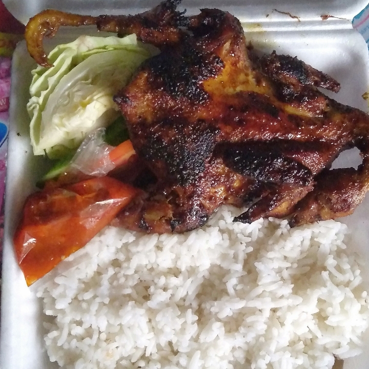 Nasi Puyuh Bakar Pakai Nasi