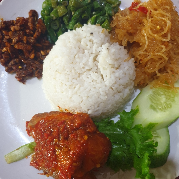 Nasi Ramas Ayam Sambal