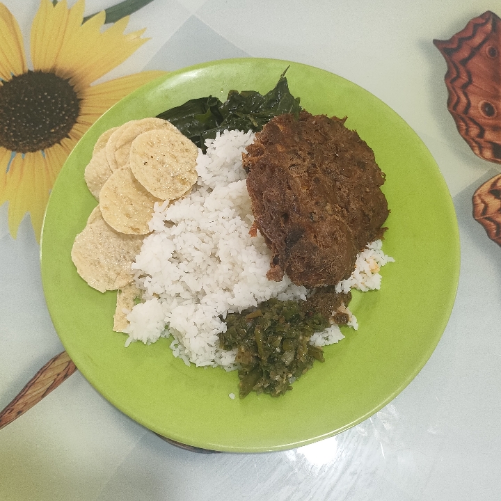 Nasi Ramas Telor Dadar