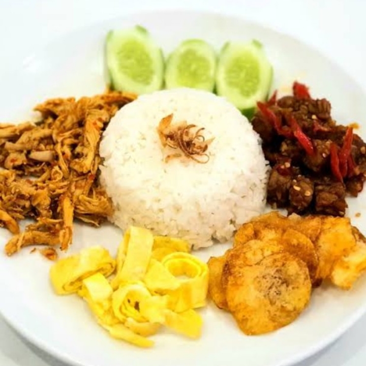 Nasi Rames Ayam