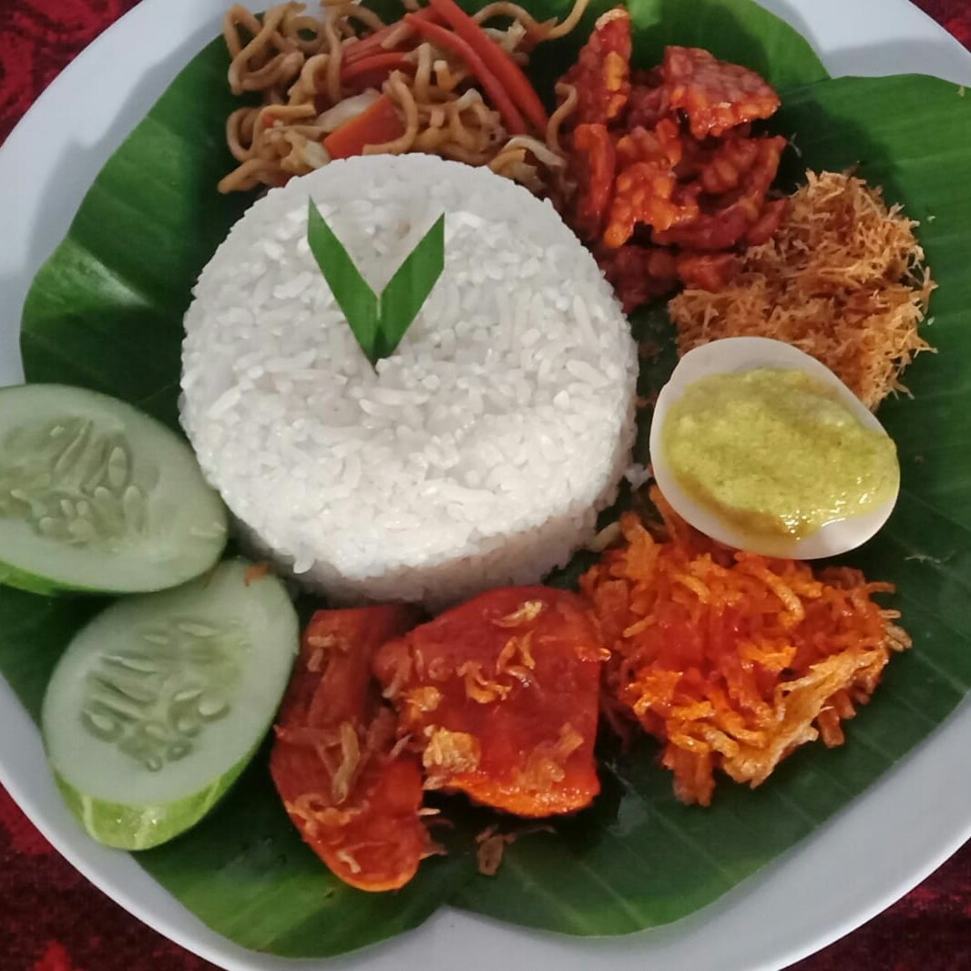 Nasi Rames Porsi Kecil